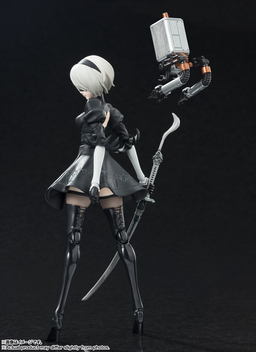 BANDAI SPIRITS S.H.Figuarts NieR:Automata Ver1.1a 2B Action Figure