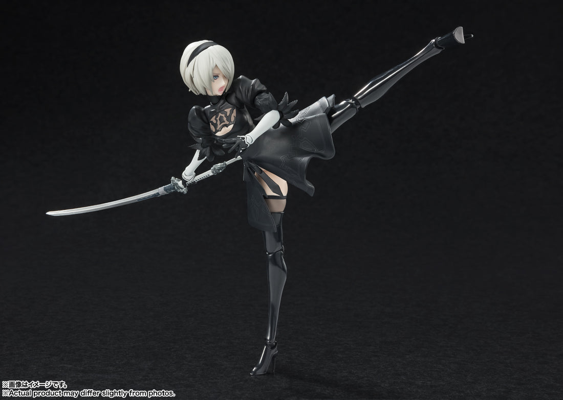 BANDAI SPIRITS S.H.Figuarts NieR:Automata Ver1.1a 2B Action Figure