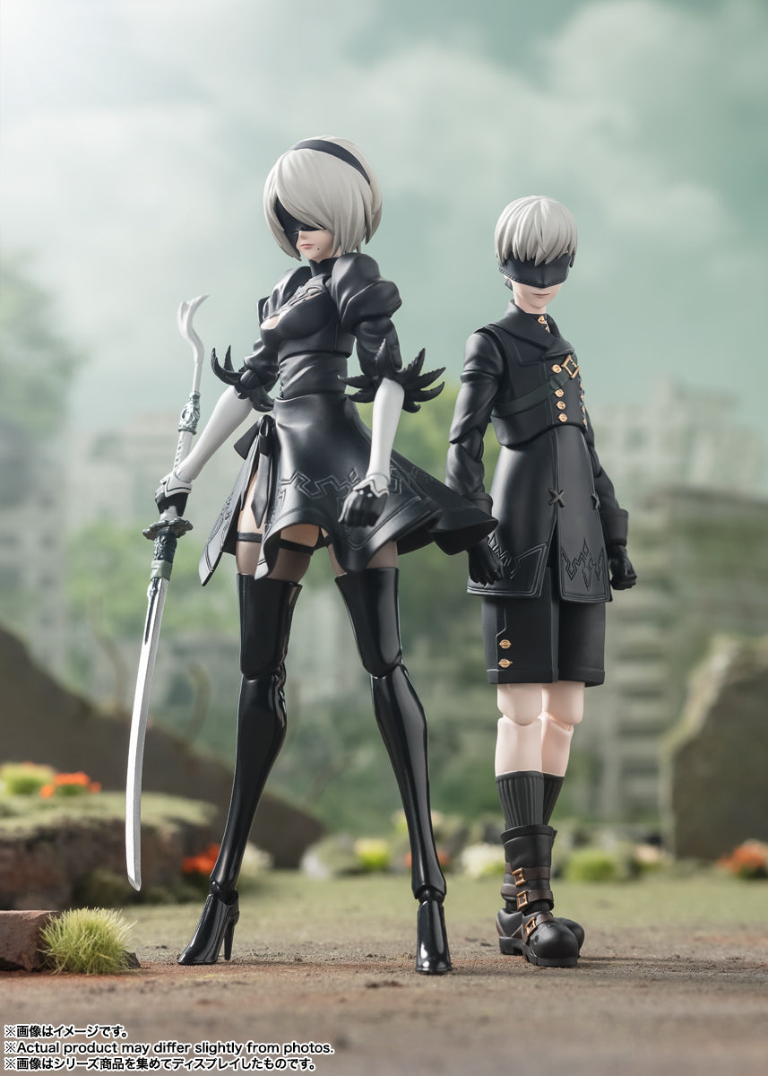 BANDAI SPIRITS S.H.Figuarts NieR:Automata Ver1.1a 9S Action Figure