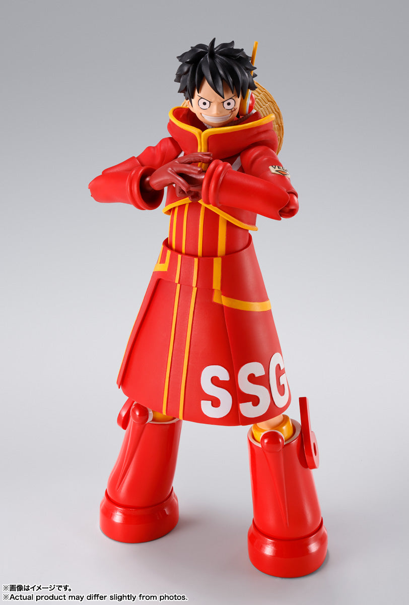 BANDAI SPIRITS S.H.Figuarts ONE PIECE Monkey D. Luffy Future Island Egghead Action Figure
