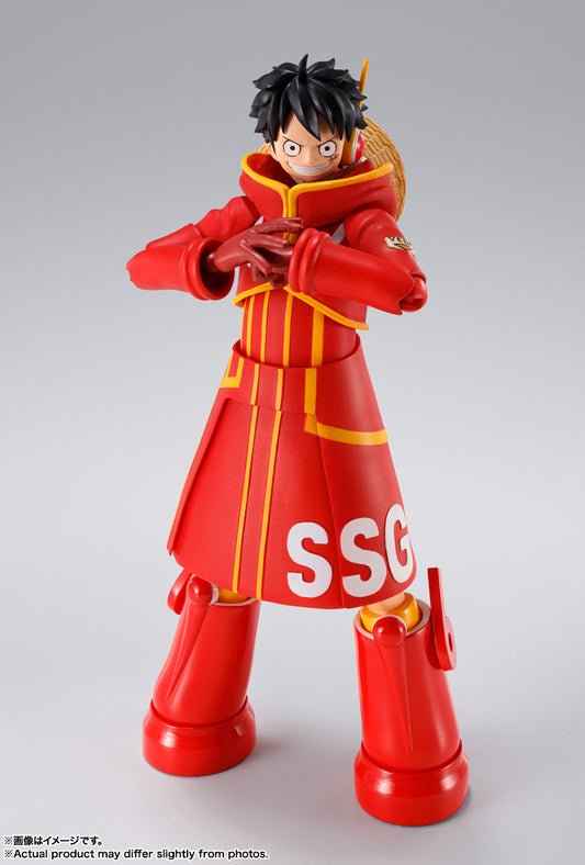 BANDAI SPIRITS S.H.Figuarts ONE PIECE Monkey D. Luffy Future Island Egghead Action Figure