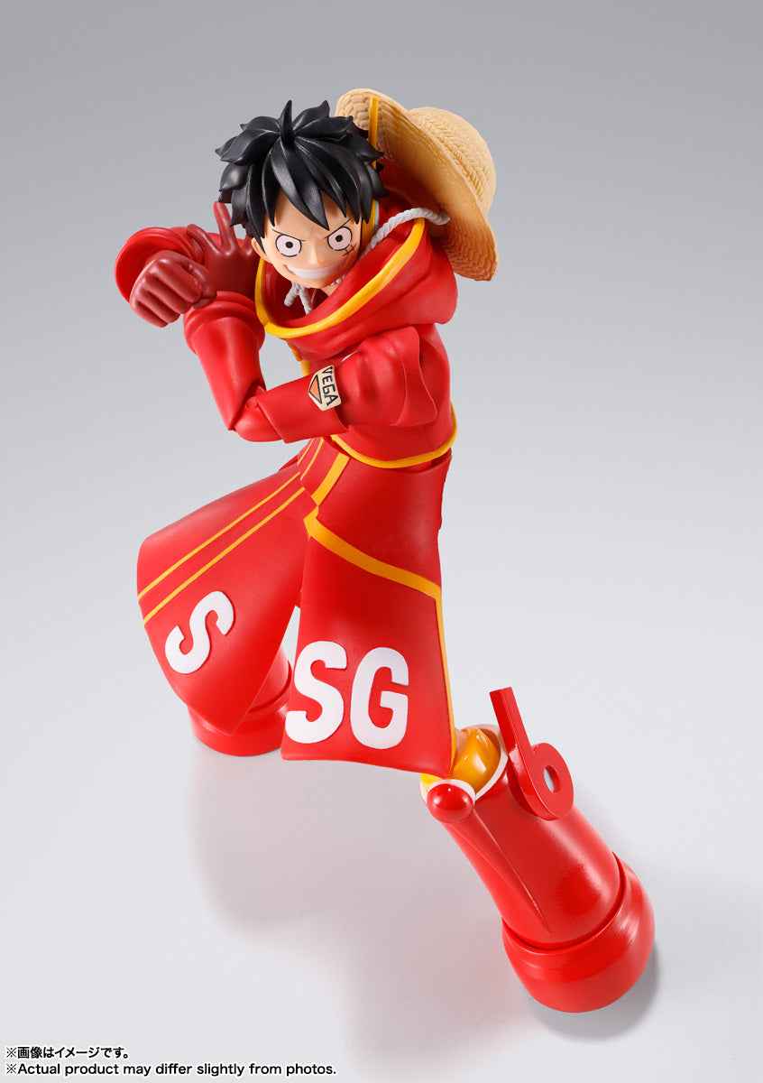 BANDAI SPIRITS S.H.Figuarts ONE PIECE Monkey D. Luffy Future Island Egghead Action Figure