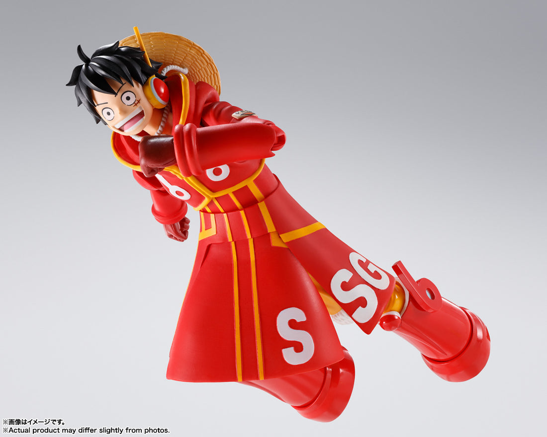 BANDAI SPIRITS S.H.Figuarts ONE PIECE Monkey D. Luffy Future Island Egghead Action Figure