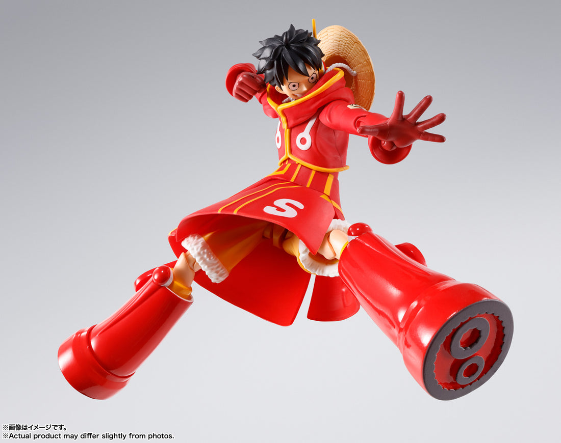 BANDAI SPIRITS S.H.Figuarts ONE PIECE Monkey D. Luffy Future Island Egghead Action Figure