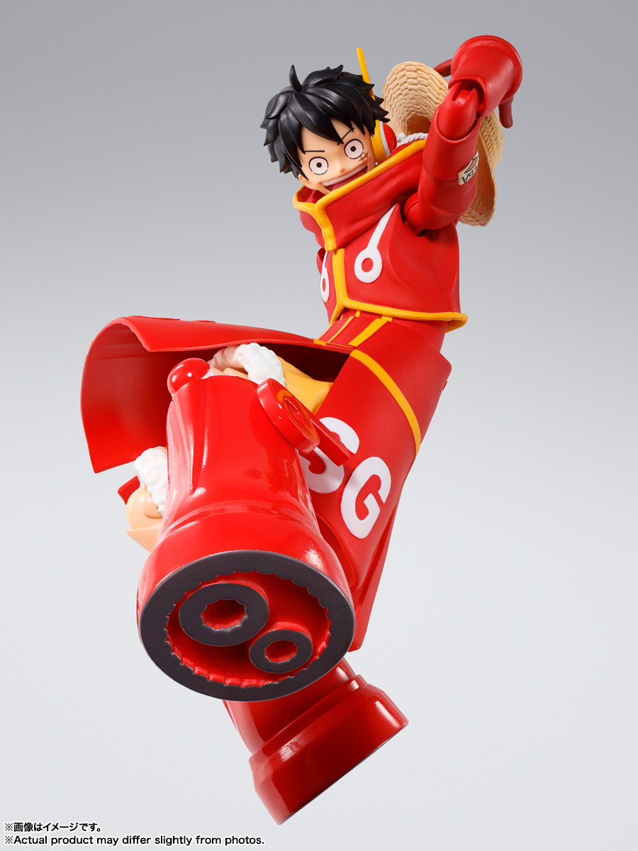 BANDAI SPIRITS S.H.Figuarts ONE PIECE Monkey D. Luffy Future Island Egghead Action Figure