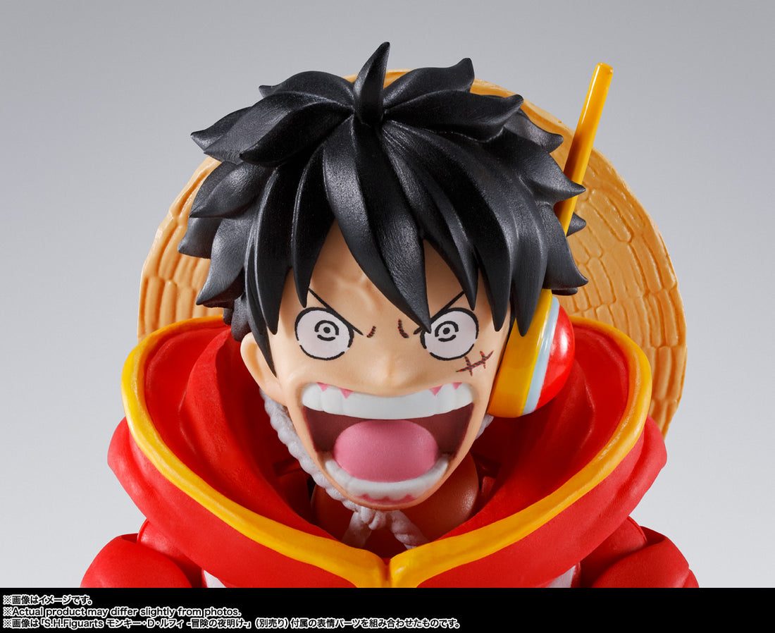 BANDAI SPIRITS S.H.Figuarts ONE PIECE Monkey D. Luffy Future Island Egghead Action Figure