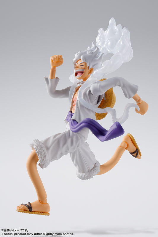 BANDAI SPIRITS S.H.Figuarts ONE PIECE Monkey D. Luffy Gear 5 Reissue Action Figure