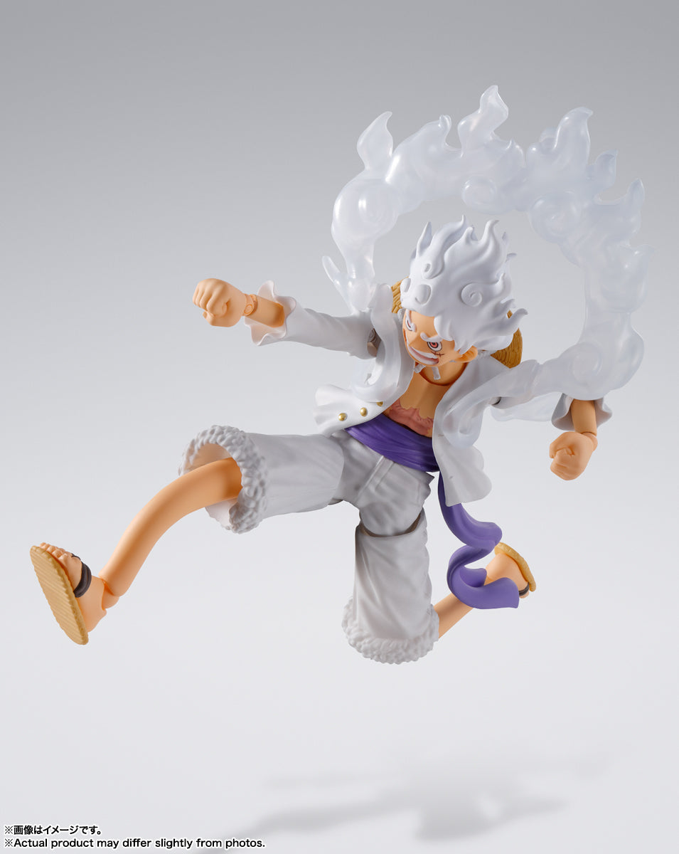 BANDAI SPIRITS S.H.Figuarts ONE PIECE Monkey D. Luffy Gear 5 Reissue Action Figure