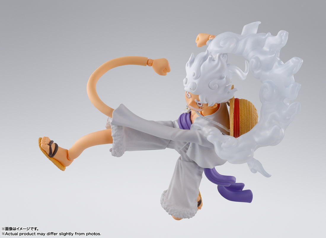 BANDAI SPIRITS S.H.Figuarts ONE PIECE Monkey D. Luffy Gear 5 Reissue Action Figure