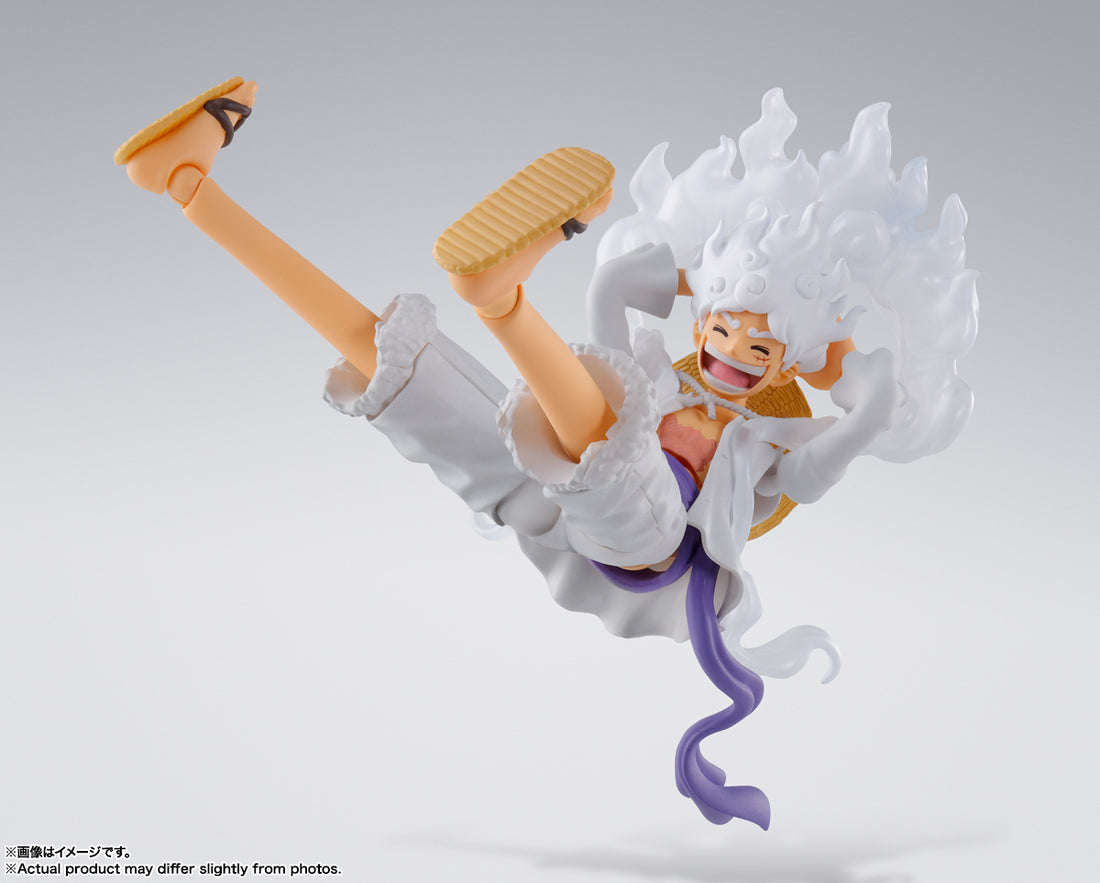 BANDAI SPIRITS S.H.Figuarts ONE PIECE Monkey D. Luffy Gear 5 Reissue Action Figure