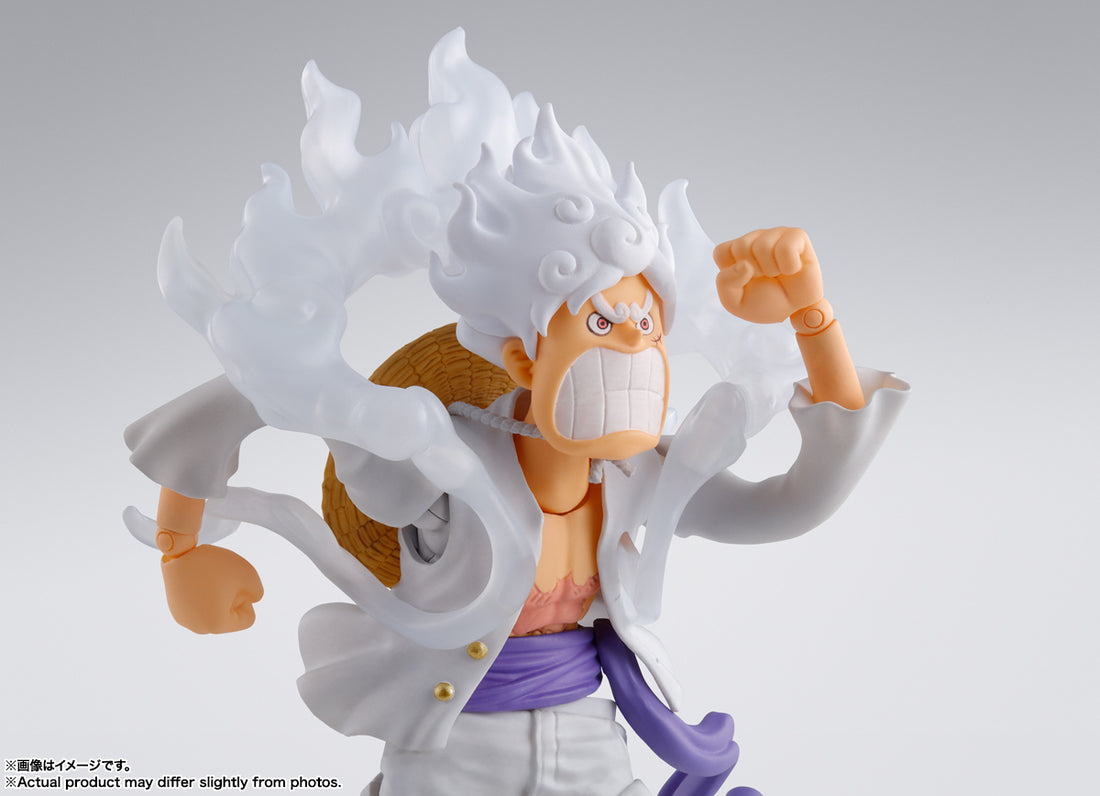 BANDAI SPIRITS S.H.Figuarts ONE PIECE Monkey D. Luffy Gear 5 Reissue Action Figure