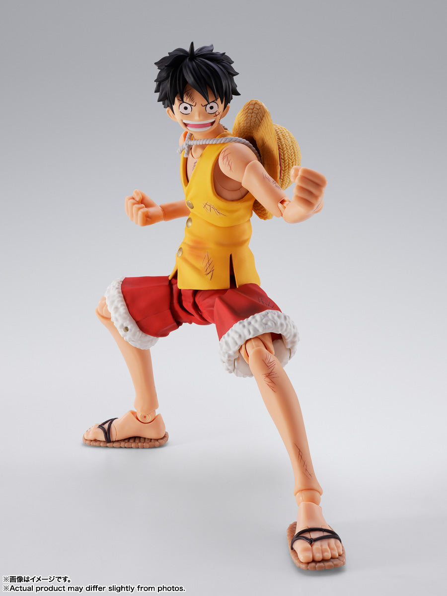 S.H.Figuarts ONE PIECE Monkey D. Luffy Marineford Summit War Action Figure official product image