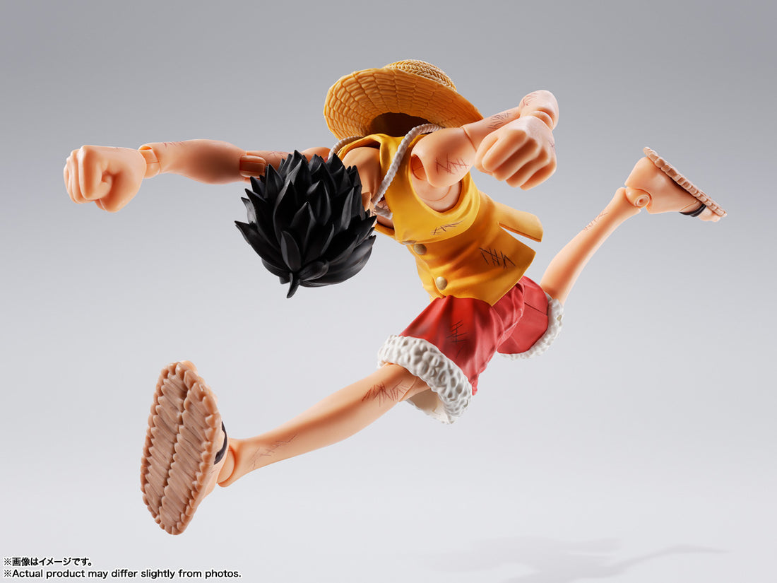 S.H.Figuarts ONE PIECE Monkey D. Luffy Marineford Summit War Action Figure official product image