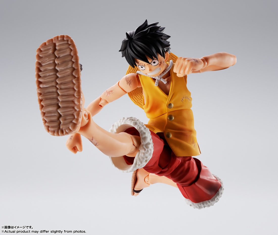S.H.Figuarts ONE PIECE Monkey D. Luffy Marineford Summit War Action Figure official product image