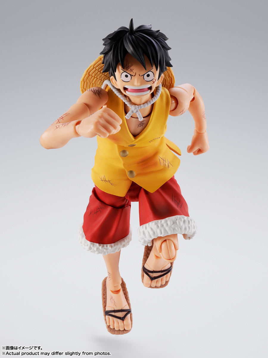 S.H.Figuarts ONE PIECE Monkey D. Luffy Marineford Summit War Action Figure official product image