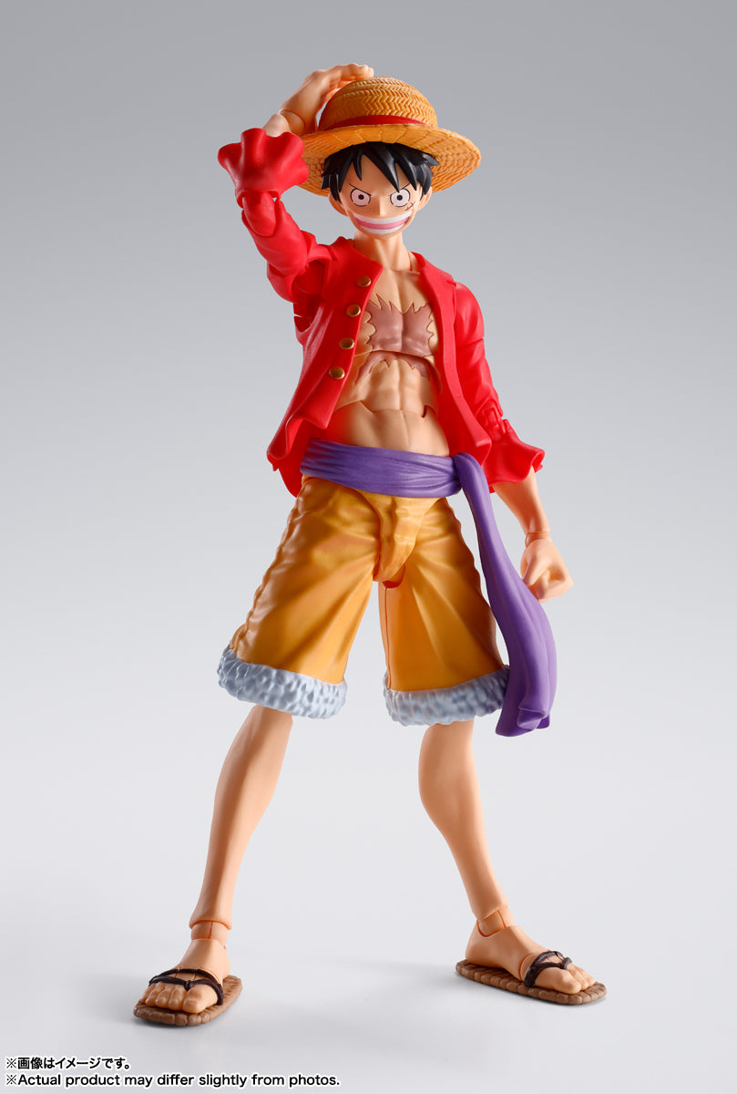 BANDAI SPIRITS S.H.Figuarts ONE PIECE Monkey D. Luffy Romance Dawn Action Figure