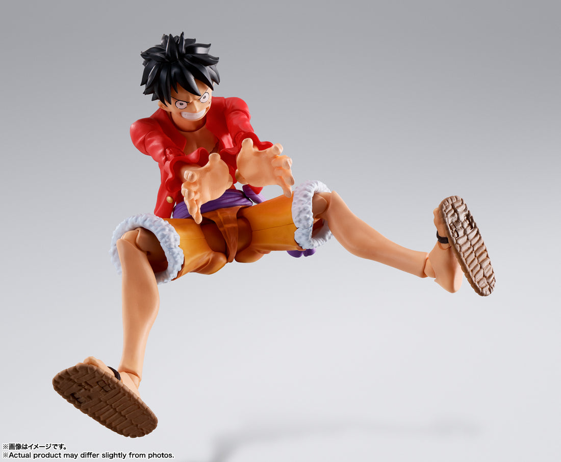 BANDAI SPIRITS S.H.Figuarts ONE PIECE Monkey D. Luffy Romance Dawn Action Figure
