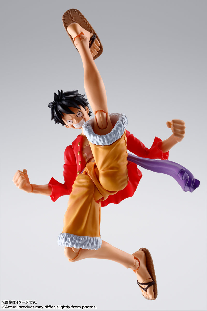 BANDAI SPIRITS S.H.Figuarts ONE PIECE Monkey D. Luffy Romance Dawn Action Figure