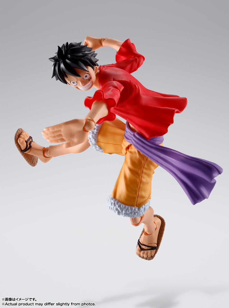 BANDAI SPIRITS S.H.Figuarts ONE PIECE Monkey D. Luffy Romance Dawn Action Figure