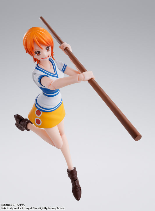 BANDAI SPIRITS S.H.Figuarts ONE PIECE Nami Romance Dawn Reissue Action Figure
