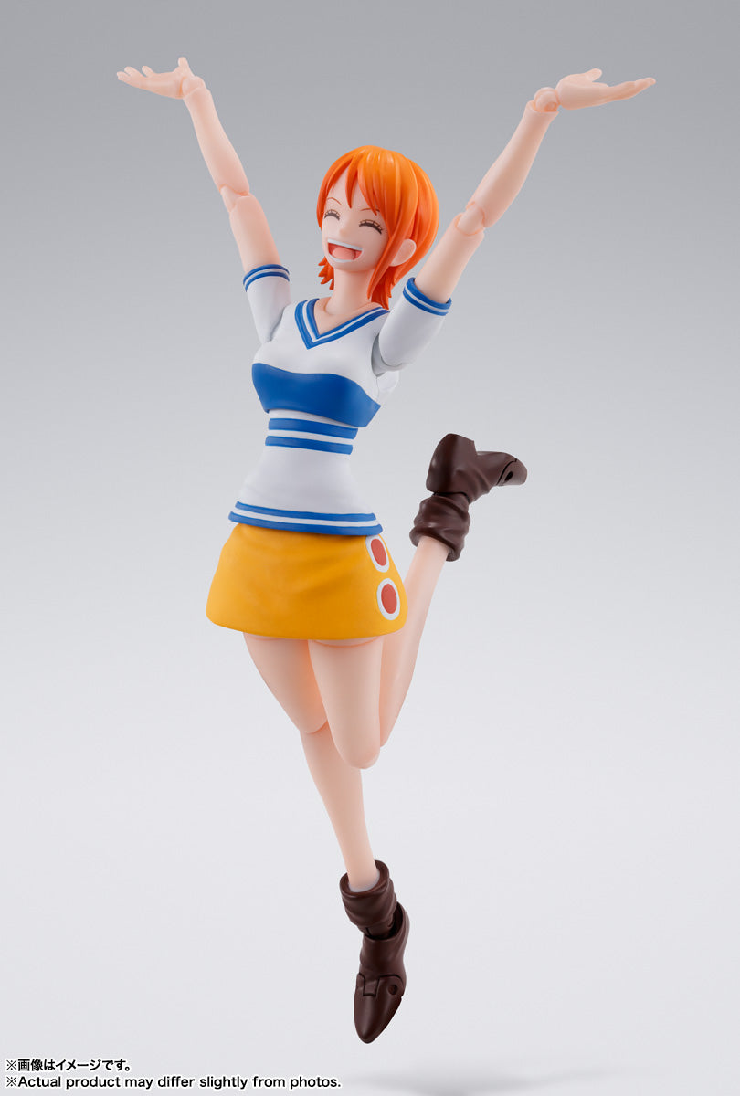 BANDAI SPIRITS S.H.Figuarts ONE PIECE Nami Romance Dawn Reissue Action Figure