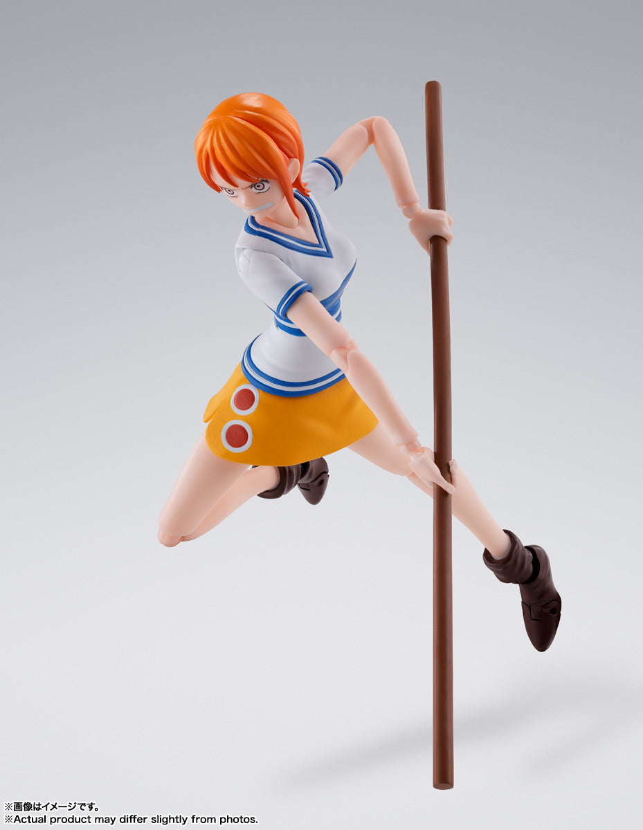 BANDAI SPIRITS S.H.Figuarts ONE PIECE Nami Romance Dawn Reissue Action Figure