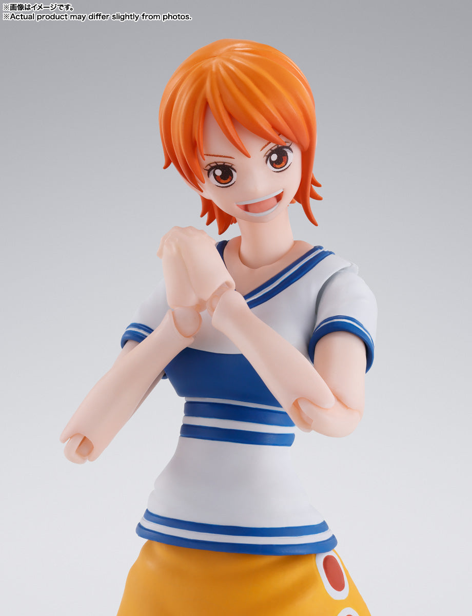 BANDAI SPIRITS S.H.Figuarts ONE PIECE Nami Romance Dawn Reissue Action Figure