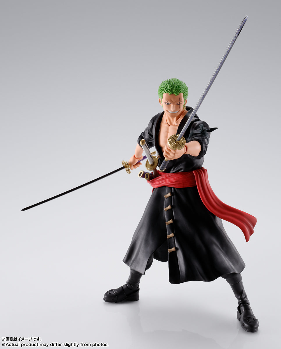 BANDAI SPIRITS S.H.Figuarts Roronoa Zoro Onigashima Raid ONE PIECE action figure