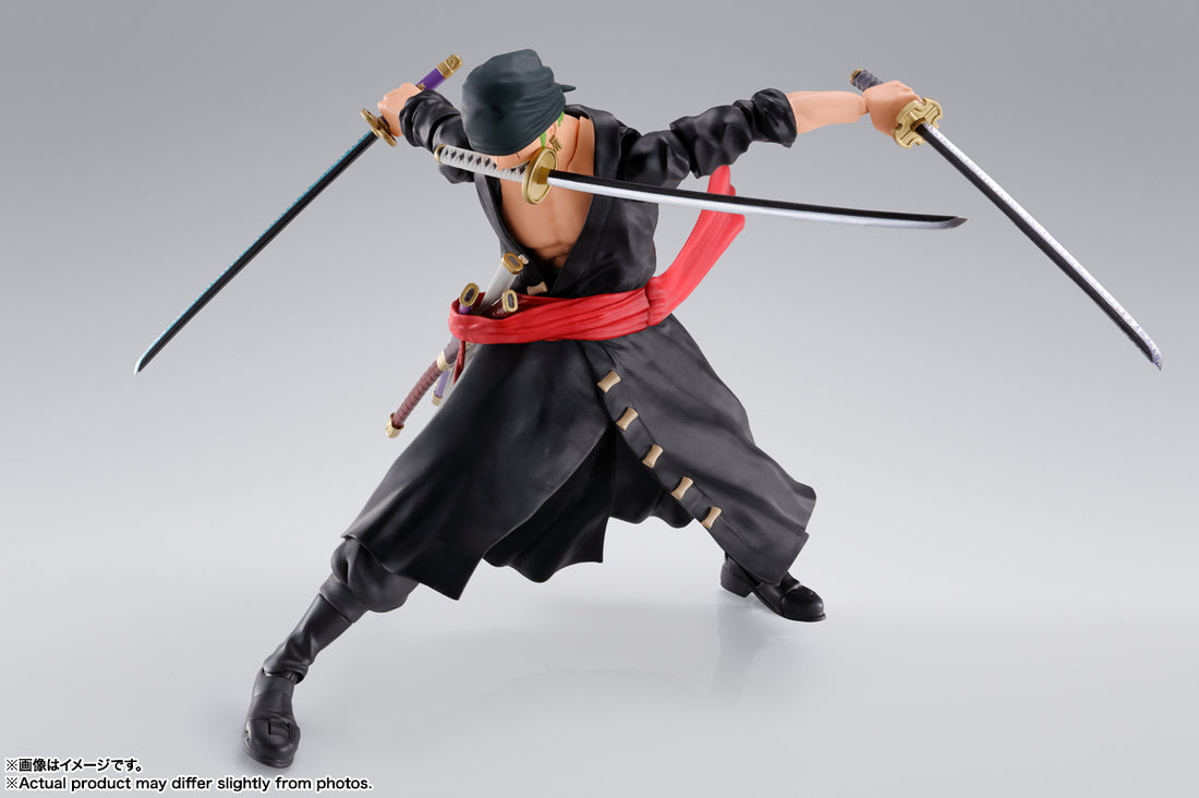 BANDAI SPIRITS S.H.Figuarts Roronoa Zoro Onigashima Raid ONE PIECE action figure