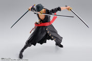 BANDAI SPIRITS S.H.Figuarts Roronoa Zoro Onigashima Raid ONE PIECE action figure