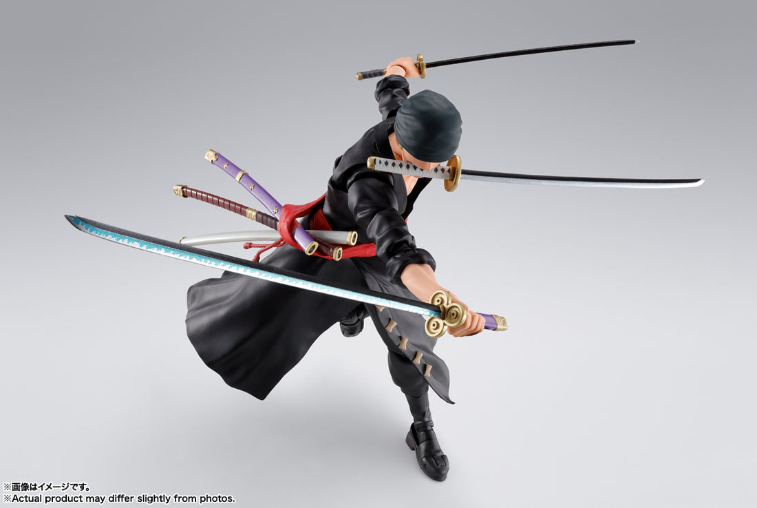 BANDAI SPIRITS S.H.Figuarts Roronoa Zoro Onigashima Raid ONE PIECE action figure