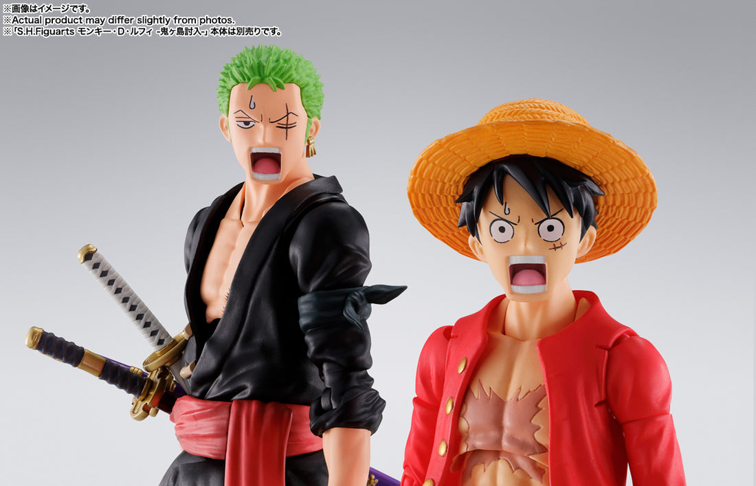 BANDAI SPIRITS S.H.Figuarts Roronoa Zoro Onigashima Raid ONE PIECE action figure