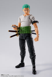 BANDAI SPIRITS S.H.Figuarts ONE PIECE Roronoa Zoro Romance Dawn Reissue Action Figure