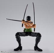BANDAI SPIRITS S.H.Figuarts ONE PIECE Roronoa Zoro Romance Dawn Reissue Action Figure