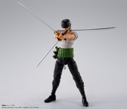 BANDAI SPIRITS S.H.Figuarts ONE PIECE Roronoa Zoro Romance Dawn Reissue Action Figure