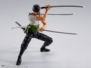 BANDAI SPIRITS S.H.Figuarts ONE PIECE Roronoa Zoro Romance Dawn Reissue Action Figure