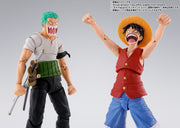 BANDAI SPIRITS S.H.Figuarts ONE PIECE Roronoa Zoro Romance Dawn Reissue Action Figure