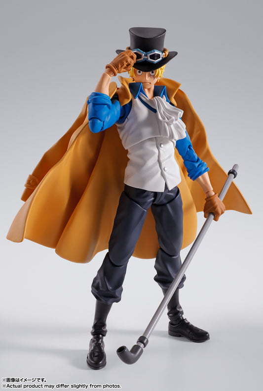 BANDAI SPIRITS S.H.Figuarts ONE PIECE Sabo Revolutionary Army Chief of Staff Action Figure