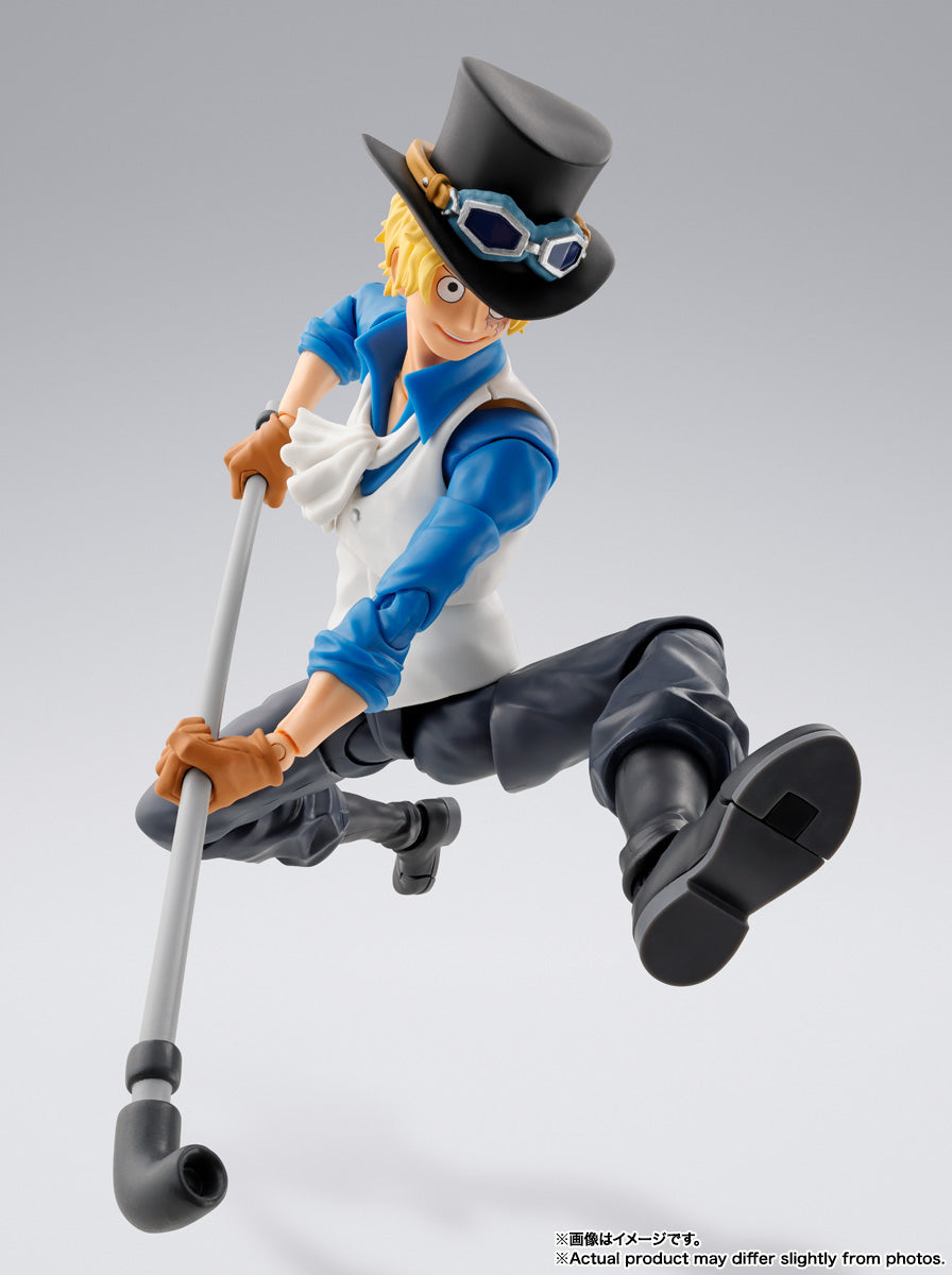 BANDAI SPIRITS S.H.Figuarts ONE PIECE Sabo Revolutionary Army Chief of Staff Action Figure