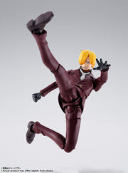 BANDAI SPIRITS S.H.Figuarts ONE PIECE Sanji Onigashima Raid Action Figure