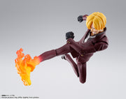 BANDAI SPIRITS S.H.Figuarts ONE PIECE Sanji Onigashima Raid Action Figure