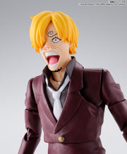 BANDAI SPIRITS S.H.Figuarts ONE PIECE Sanji Onigashima Raid Action Figure