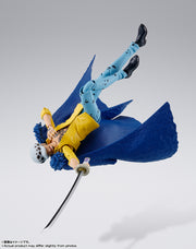 BANDAI SPIRITS S.H.Figuarts ONE PIECE Trafalgar Law Onigashima Raid Action Figure