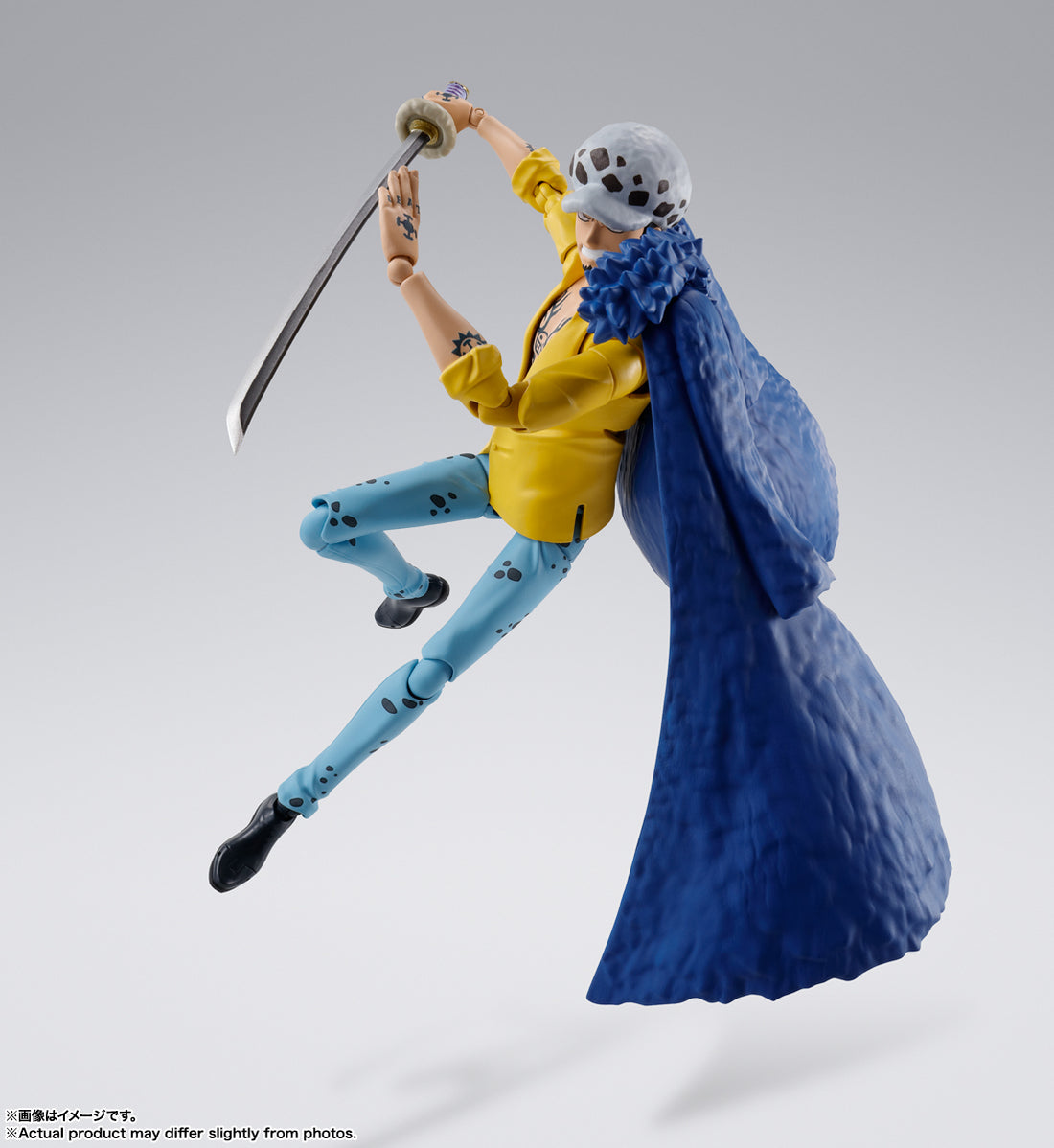 BANDAI SPIRITS S.H.Figuarts ONE PIECE Trafalgar Law Onigashima Raid Action Figure