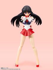 BANDAI SPIRITS S.H.Figuarts Sailor Moon Sailor Mars Animation Color Edition Reissue Action Figure