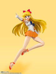 BANDAI SPIRITS S.H.Figuarts Sailor Moon Sailor Venus Animation Color Edition Reissue Action Figure