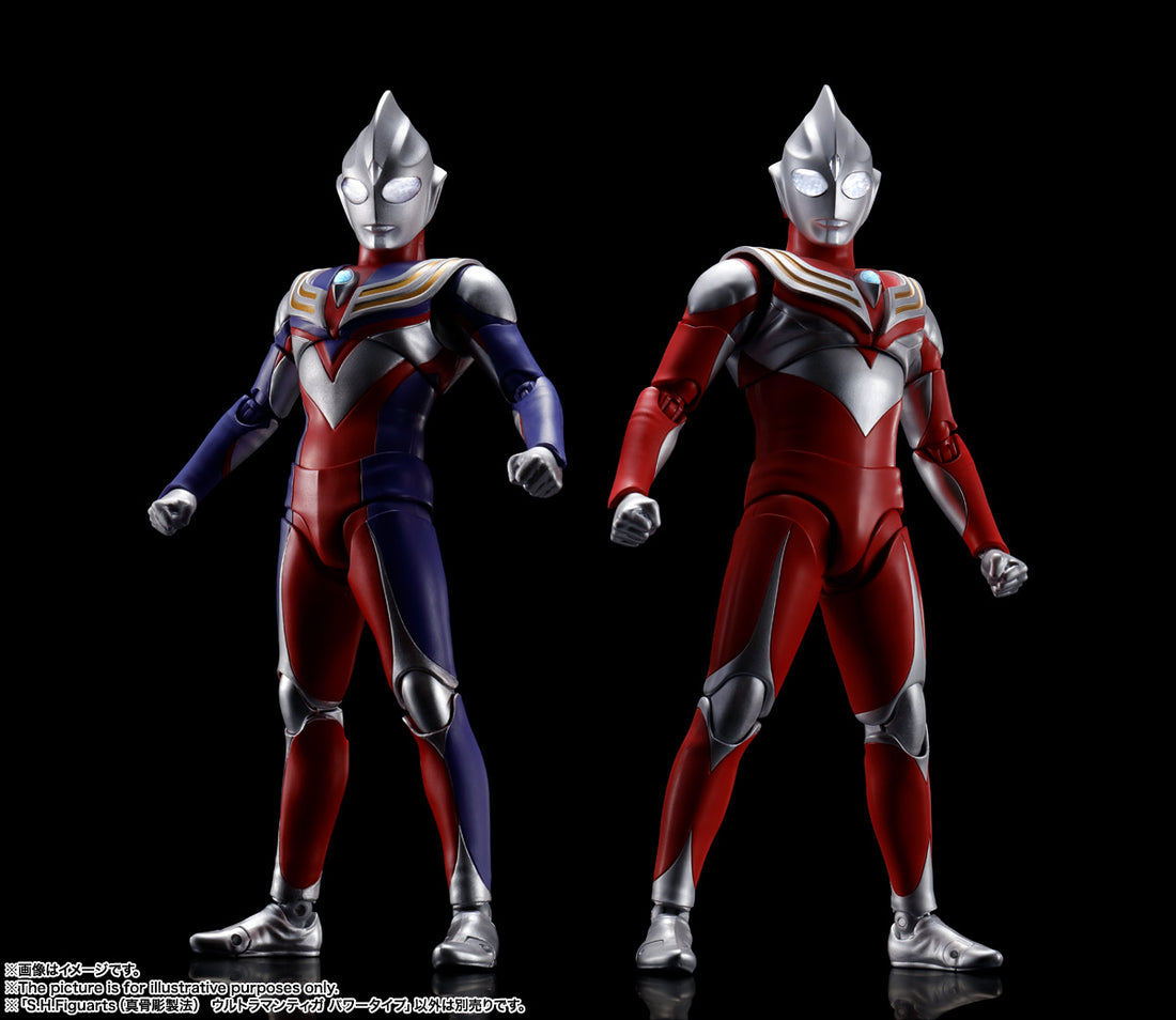BANDAI SPIRITS S.H.Figuarts Shinkoccho Seihou Ultraman Tiga Power Type Action Figure