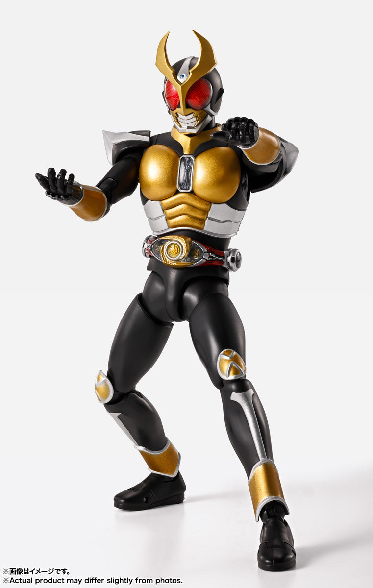 BANDAI SPIRITS S.H.Figuarts Shinkocchou Seihou Kamen Rider Agito Ground Form 25th Anniversary Ver. Action Figure