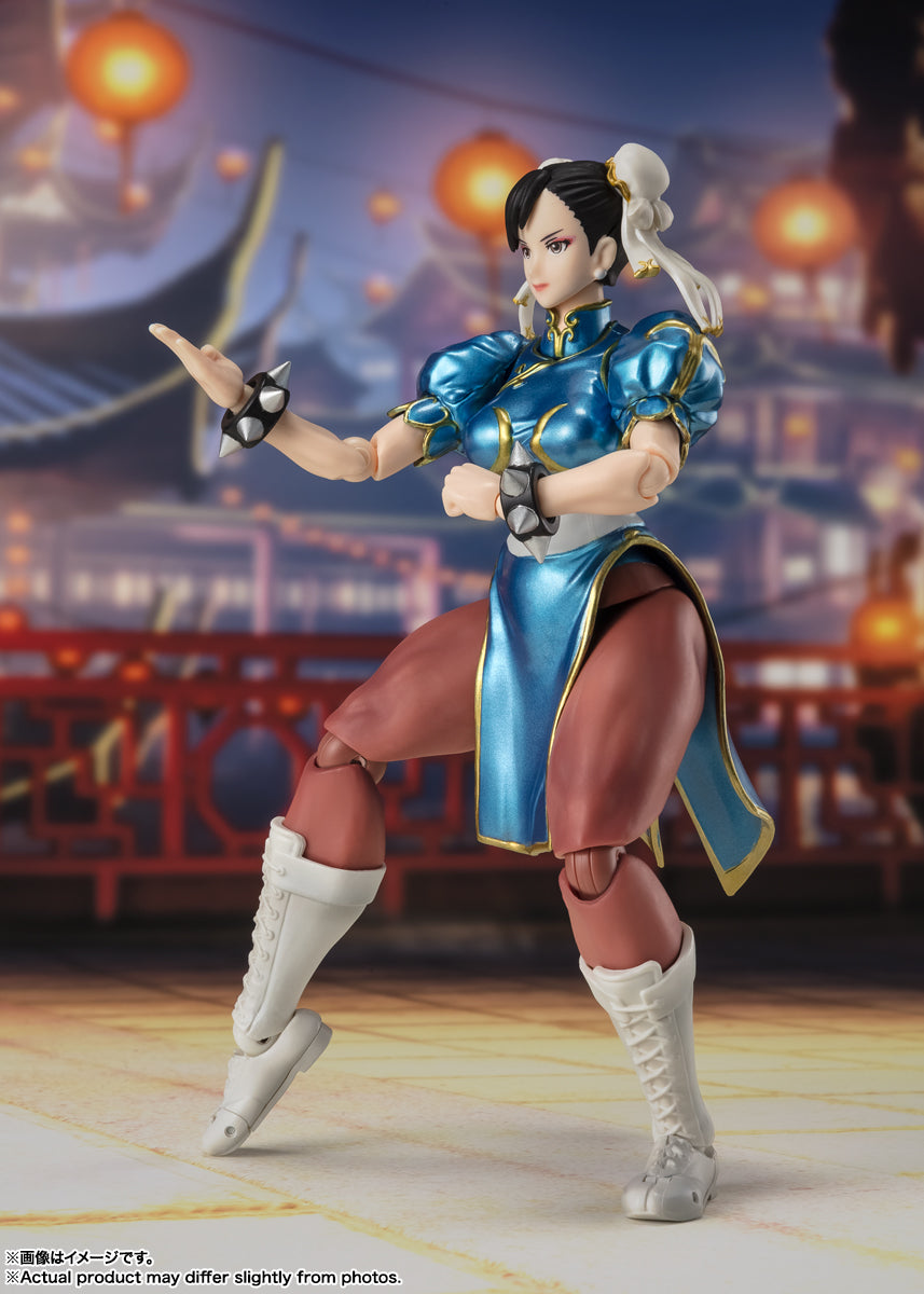 BANDAI SPIRITS S.H.Figuarts Street Fighter Chun-Li Outfit 2 Reissue Action Figure