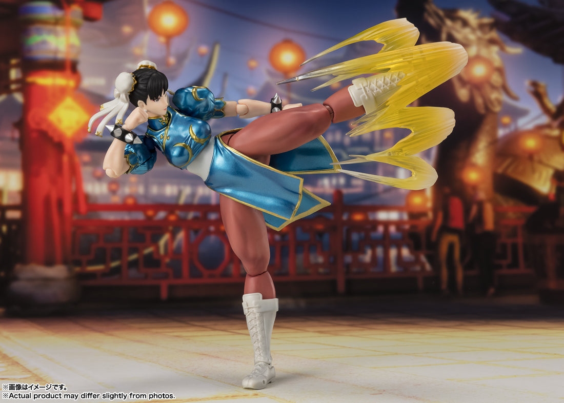 BANDAI SPIRITS S.H.Figuarts Street Fighter Chun-Li Outfit 2 Reissue Action Figure
